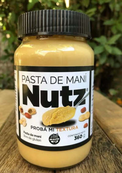 PASTA DE MANI NUTZ 350GR
