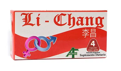 LI CHANG Vigor masculino. Caps. de hierbas chinas