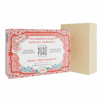 Shampoo Sólido de Rosas y Rosa Mosqueta 100 g Boti-K