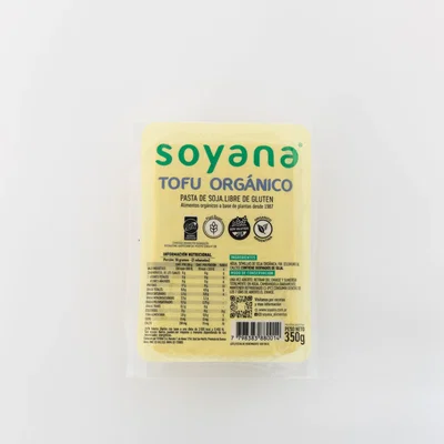 Tofu Orgánico Natural 350gr SOYANA