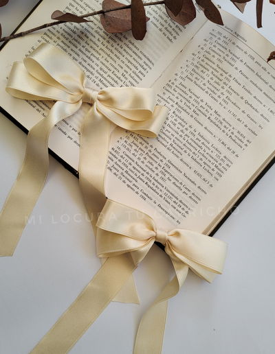 Lazo coquette natural 