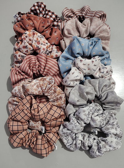 Docena de scrunchies medianos