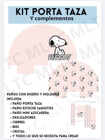 Kit Porta taza y complementos