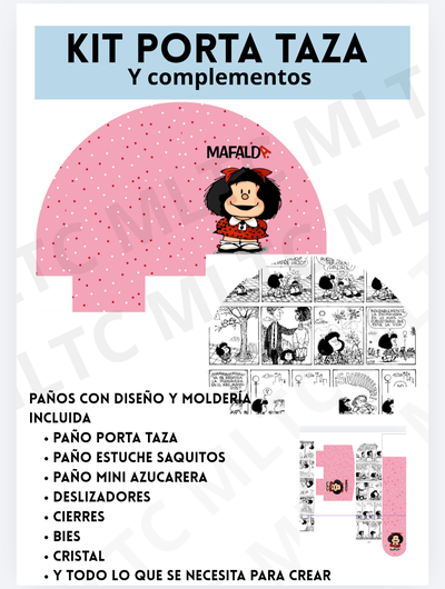 Kit Porta taza y complementos