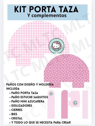 Kit Porta taza y complementos