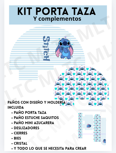 Kit Porta taza y complementos