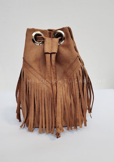 Mini bucket bag boho 