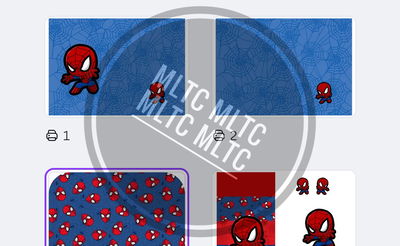 Tela cartuchera lápices simple