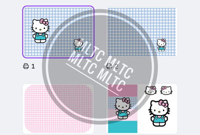 Tela cartuchera lápices simple