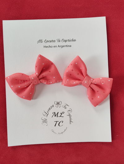 Cuadros pintitas rojo