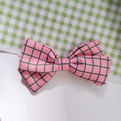 Cuadro rosa y verde 