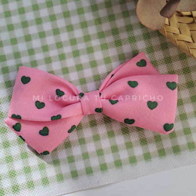 Corazon rosa y verde 