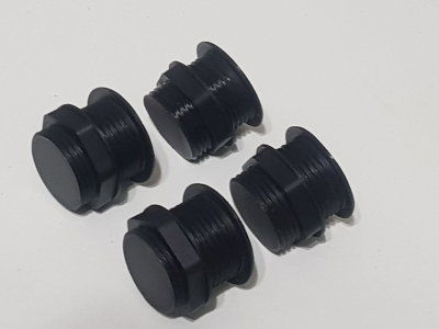 Set x 4 Tapon boton 28mm x 30mm