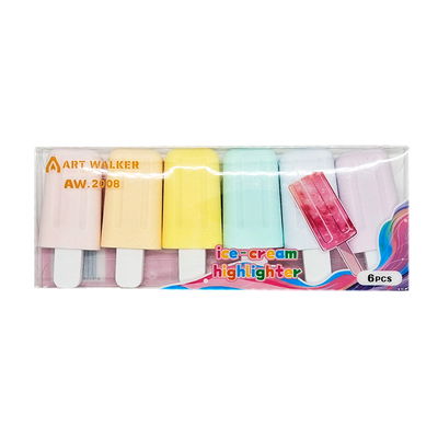 RESALTADOR HELADO X6 COLORES