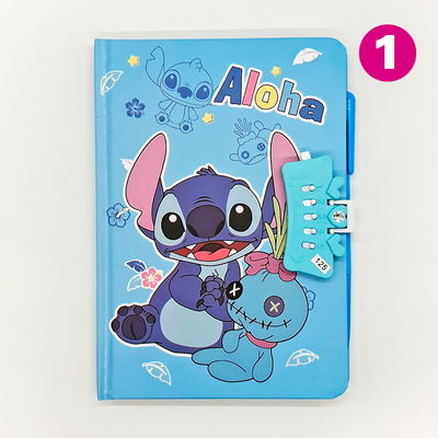 CUADERNO A5 STITCH CON COMBINACION