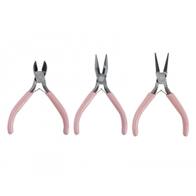SET PINZAS IBICRAFT (3 PCS) ROSA
