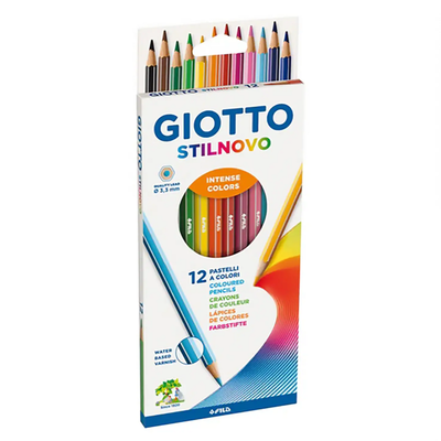 LAPICES DE COLORES GIOTTO STILNOVO X 12 LARGOS