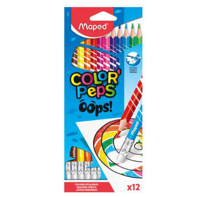 LAPICES DE COLORES MAPED COLOR PEPS DUO X 12 LARGOS