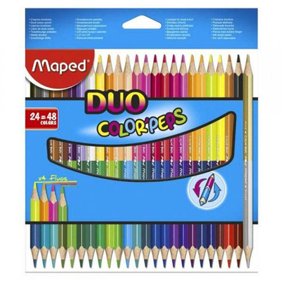 LAPICES DE COLORES MAPED BI COLOR X24 COLORES