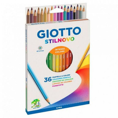 LAPICES DE COLORES GIOTTO STILNOVO X 36 LARGOS