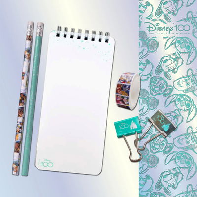 SET MOOVING PREMIUM ANOTADOR DISNEY 100