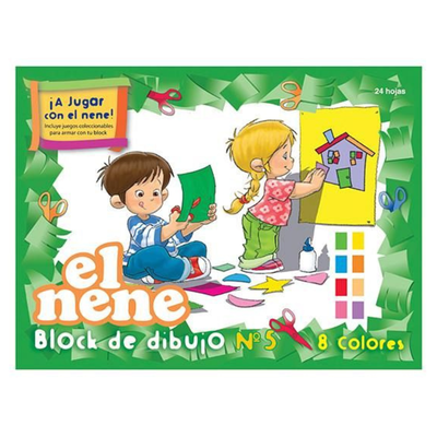 BLOCK EL NENE COLOR Nº 5 X 24 HJS.