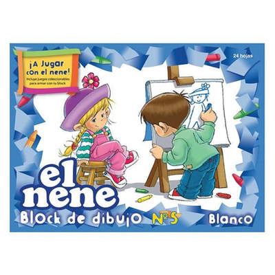 BLOCK EL NENE BLANCO Nº 5 X 24 HJS.