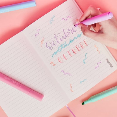 RESALTADORES MOOVING PASTEL X8 U