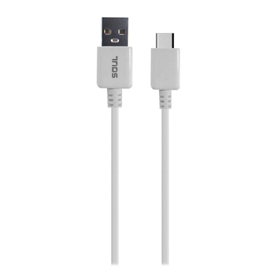 CABLE DE DATOS USB TIPO C SOUL BLANCO