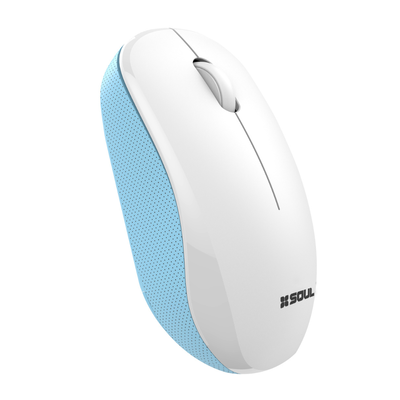 MOUSE INALAMBRICO SOUL OFFICE W200 BLANCO