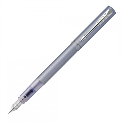 LAPICERA PLUMA PARKER VECTOR XL SILVER BLUE