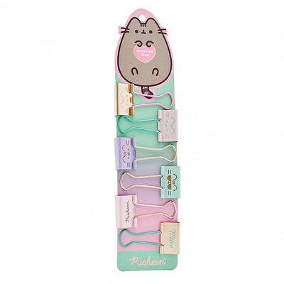 BINDER CLIPS MOOVING 25MM X6 PUSHEEN