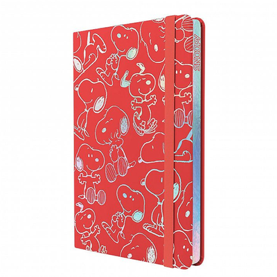 CUADERNO MOOVING NOTES SNOOPY A5 X 80 HJS RAYADO