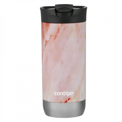 VASO TERMICO CONTIGO HURON COUTURE 473 ML ROSE QUARTZ