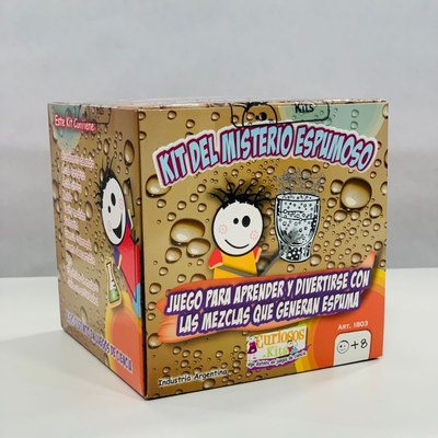 JUEGO DE CIENCIAS CURIOSOS KITS MISTERIO ESPUMOSO