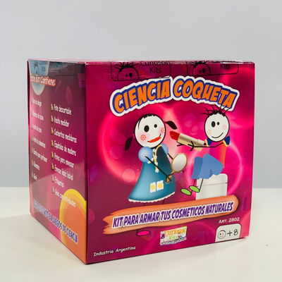 JUEGO DE CIENCIAS CURIOSOS KITS CIENCIA COQUETA