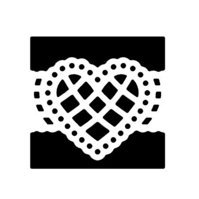 CASSETTE PARA PERFORADORA 2 EN 1 CORAZON IBICRAFT