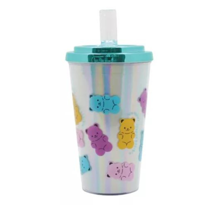 VASO CRESKO CON BOQUILLA 450 ML OSOS