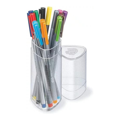 MARCADOR STAEDTLER 0.3MM TRIPLUS 334 TUBO X 12 COLORES
