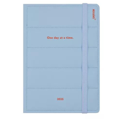 AGENDA 2025 MOOVING 10X15CM MATELASSE ENCUADERNADA DIARIA