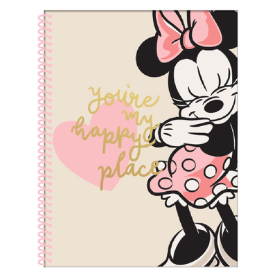 CUADERNO MOOVING 29/7 T. FLEX. X 80 HJS. RAYADO MINNIE