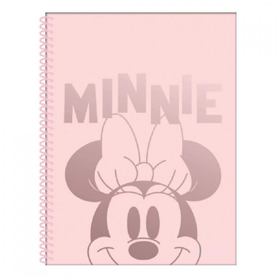 CUADERNO MOOVING 29/7 T. FLEX. X 80 HJS. RAYADO MINNIE