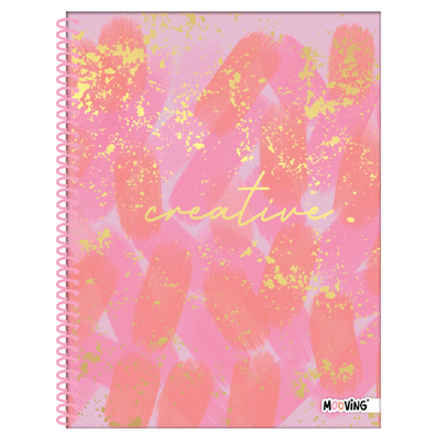 CUADERNO MOOVING 29/7 T. FLEX. X 80 HJS. RAYADO BRUSH