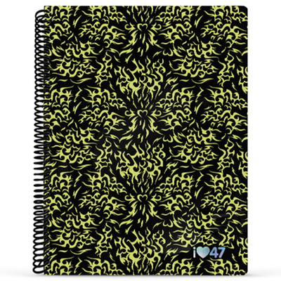 CUADERNO MOOVING 29/7 T. FLEX. X 80 HJS. RAYADO 47 STREET