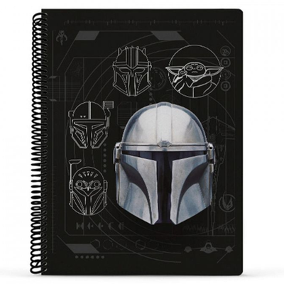 CUADERNO MOOVING 29/7 T. FLEX. X 80 HJS. RAYADO STAR WARS