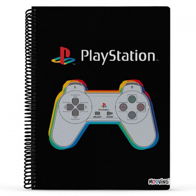 CUADERNO MOOVING 29/7 T. FLEX. X 80 HJS. CUADRICULADO PLAYSTATION