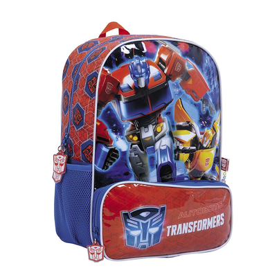MOCHILA WABRO ESPALDA TRANSFORMERS AUTOBOTS 16"