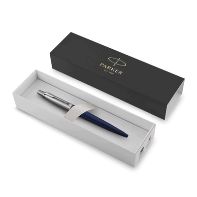 BOLIGRAFO PARKER JOTTER METALICA CT AZUL