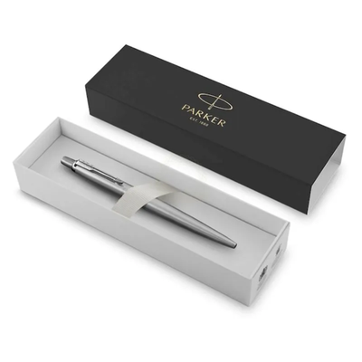 BOLIGRAFO PARKER JOTTER METALICA PLATA S.S. C.T.