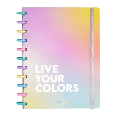 CUADERNO A4 MOOVING LOOPS SURT. CARTA X 80 HJS RAYADO